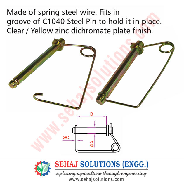 Hitch Pin Safety Lock