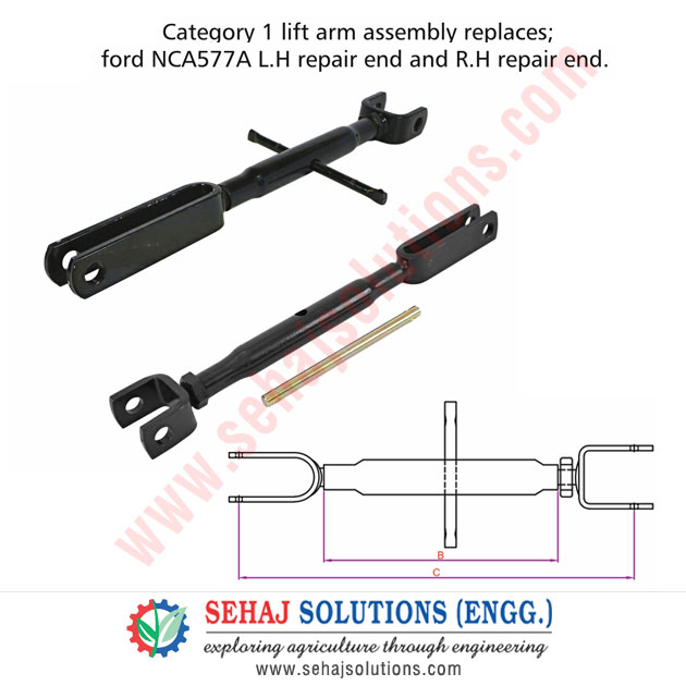 Lift Arm Leveling Assembly
