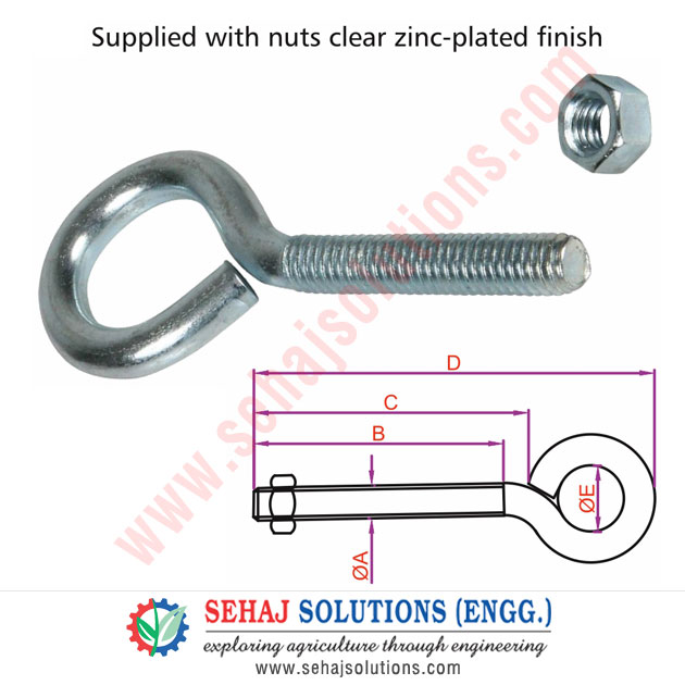 Wire Eye Bolts