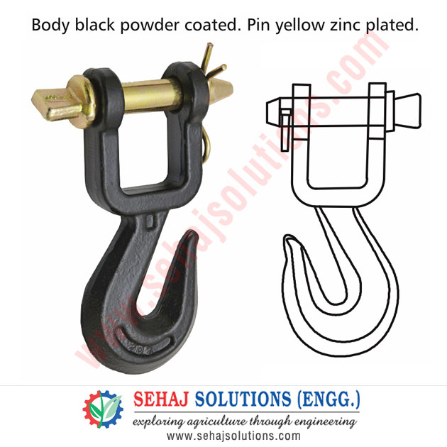 Tractor Drawbar Grab Hook