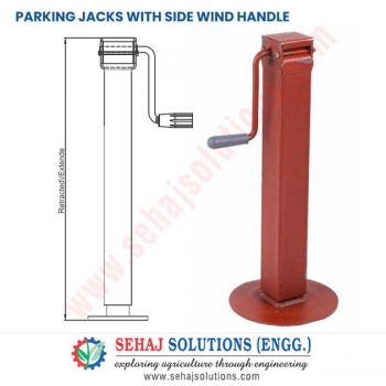 Parking Jacks with Side Wind Handle