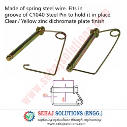 Hitch Pin Safety Lock