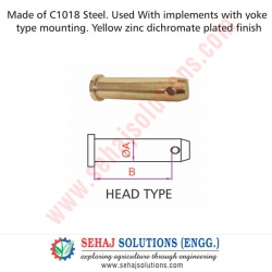 Clevis Type Draw Pins Head Type