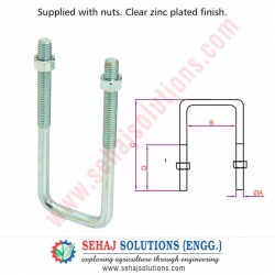 Square U-Bolts